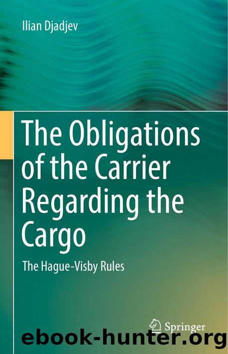 The Obligations of the Carrier Regarding the Cargo by Unknown