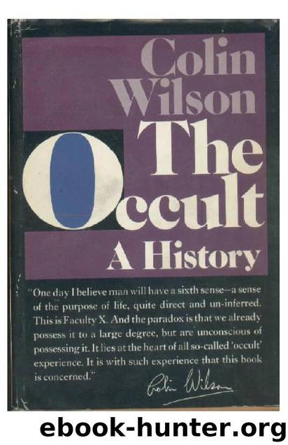 The Occult: A History by Colin Wilson