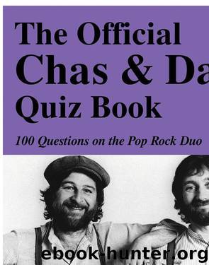 The Official Chas & Dave Quiz Book by Chris Cowlin