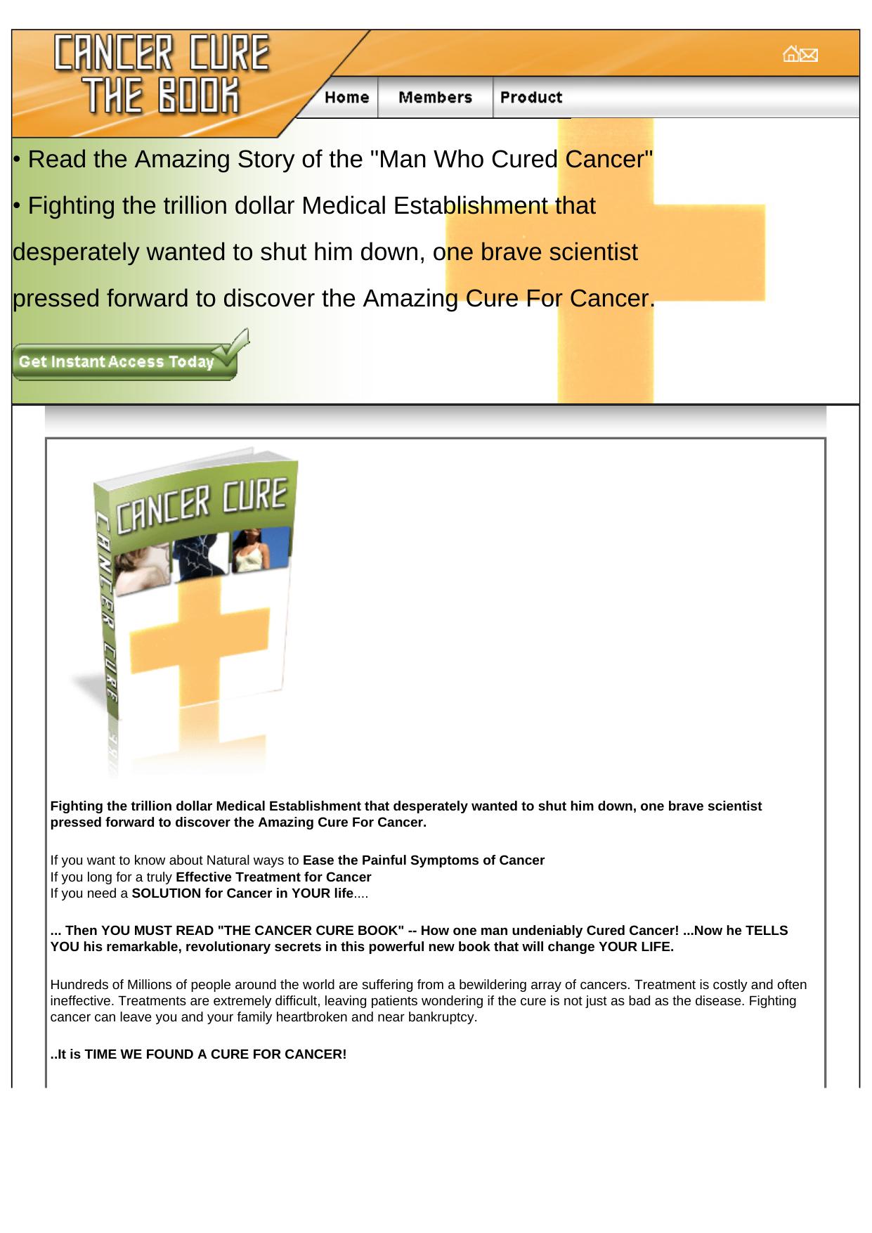 The Official Cure For Cancer. by Best of Kuszter's Collection