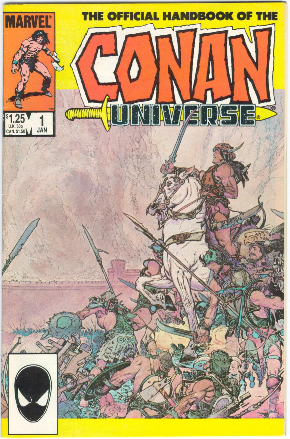 The Official Handbook of the Conan Universe by Marvel Comics