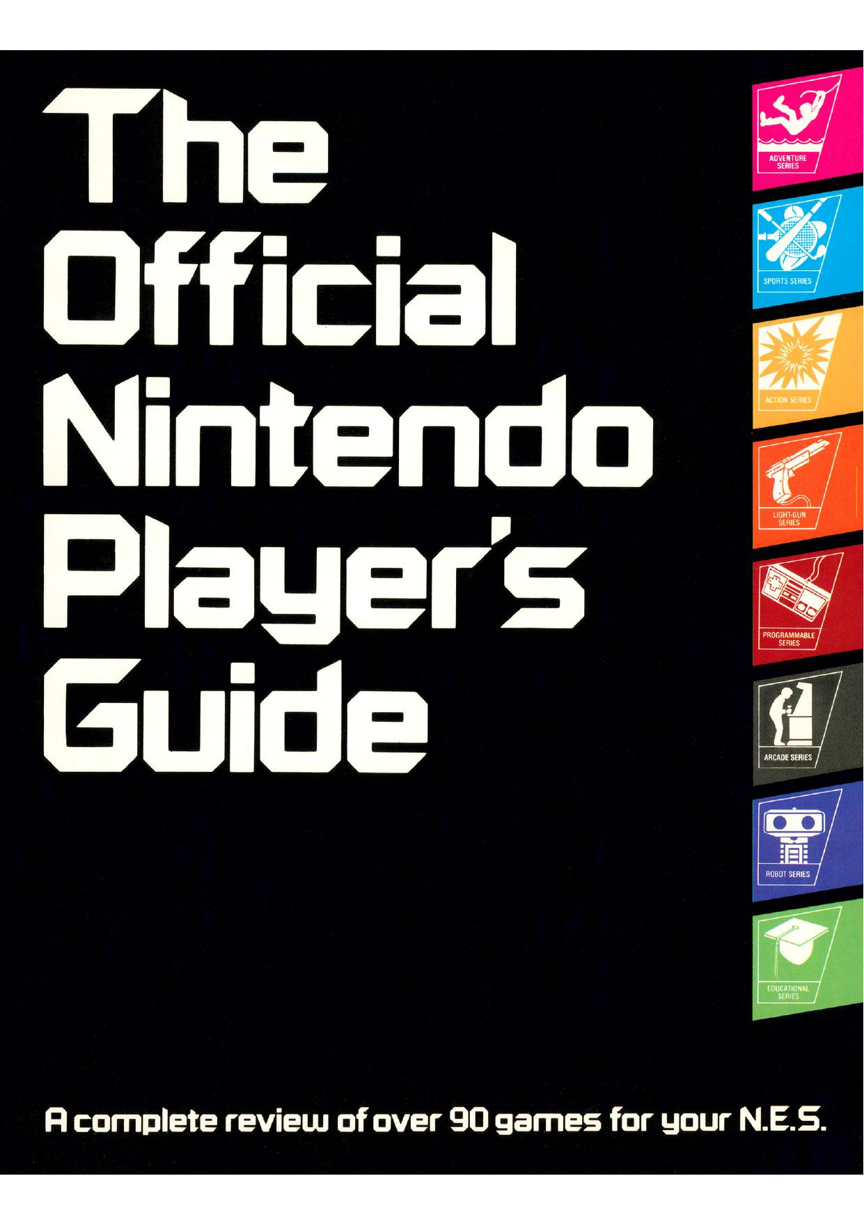 The Official Nintendo Player's Guide by Unknown