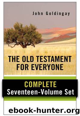 The Old Testament for Everyone Set by John Goldingay;