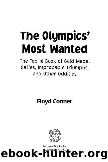 The Olympic's Most Wanted&#8482; by Floyd Conner