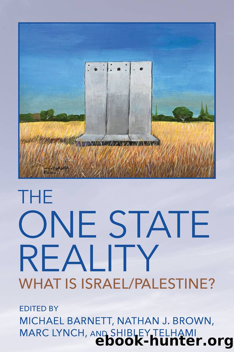 The One State Reality by Michael Barnett;Nathan J. Brown;Marc Lynch;Shibley Telhami;