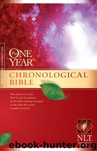The One Year Chronological Bible NLT by Tyndale