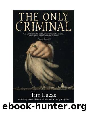 The Only Criminal by Tim Lucas