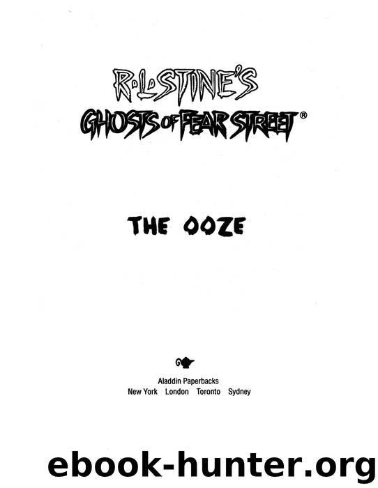 The Ooze by R.L. Stine