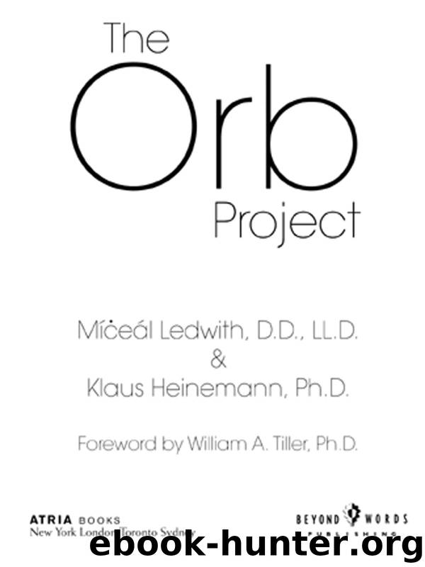The Orb Project by Klaus Heinemann & Miceal Ledwith