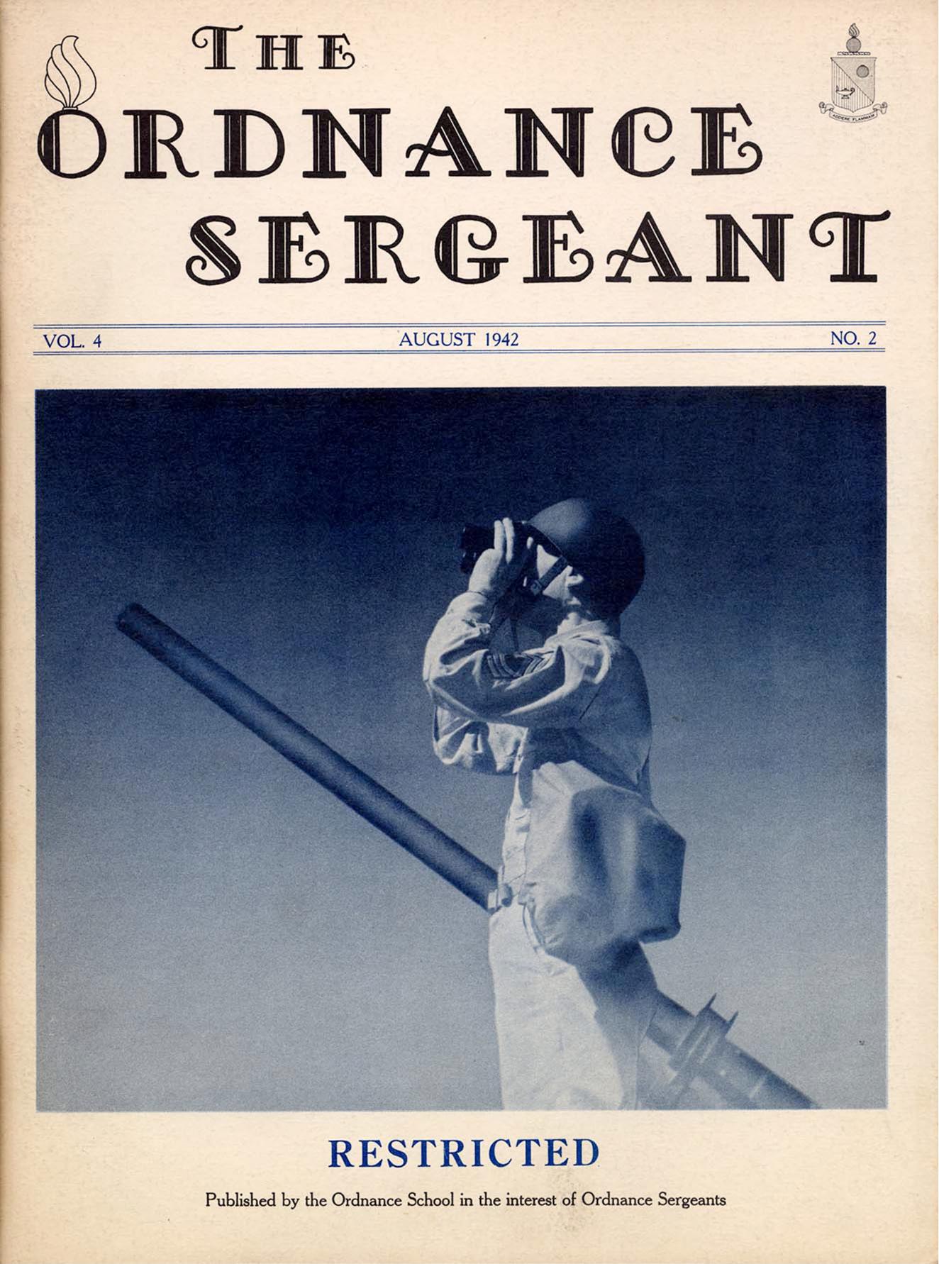 The Ordnance Sergeant Volume 4 Number 2 by The Ordnance School