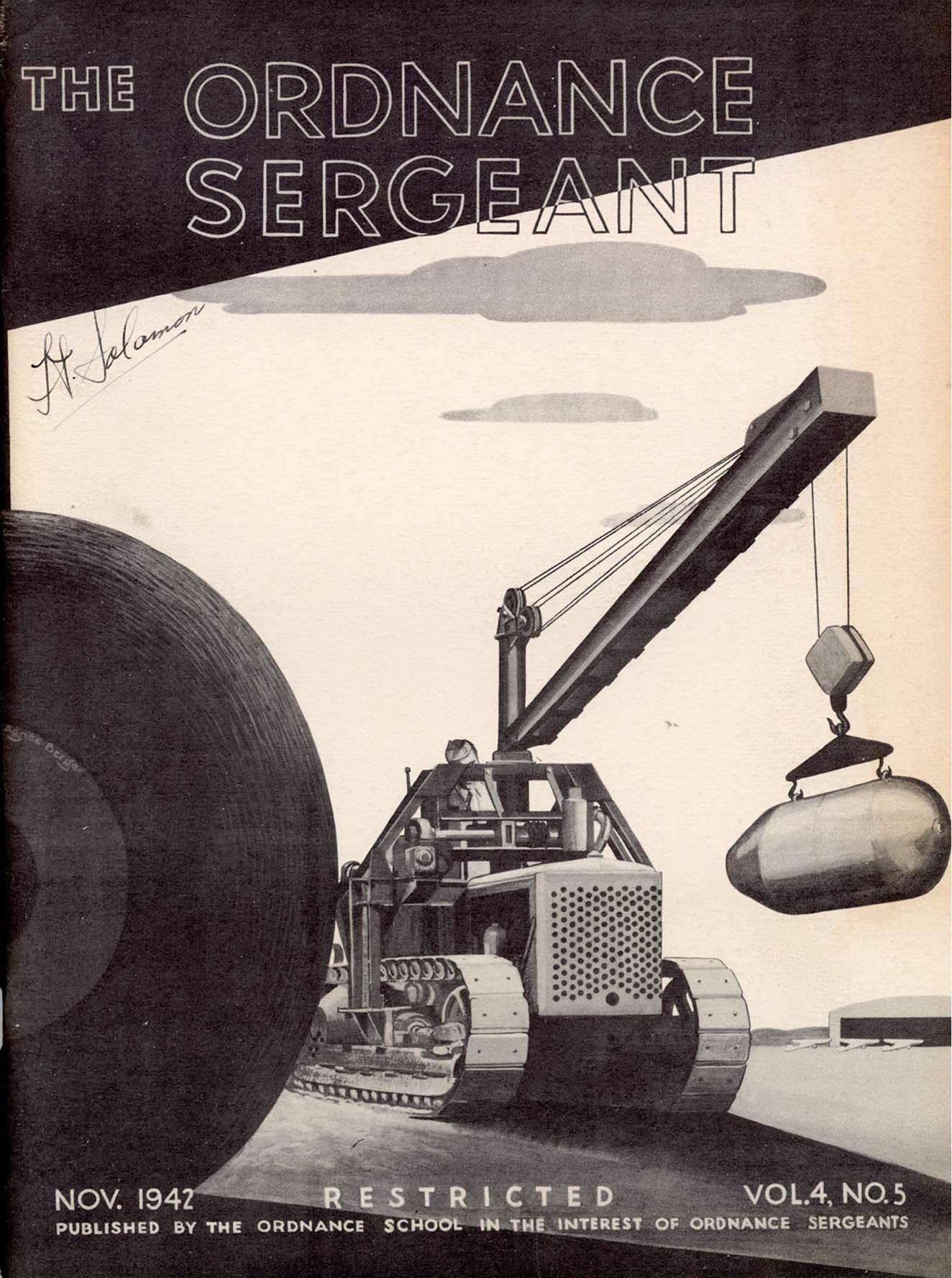 The Ordnance Sergeant Volume 4 Number 5 by The Ordnance Sergeant