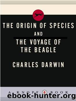 The Origin of Species and The Voyage of the Beagle by Charles Darwin