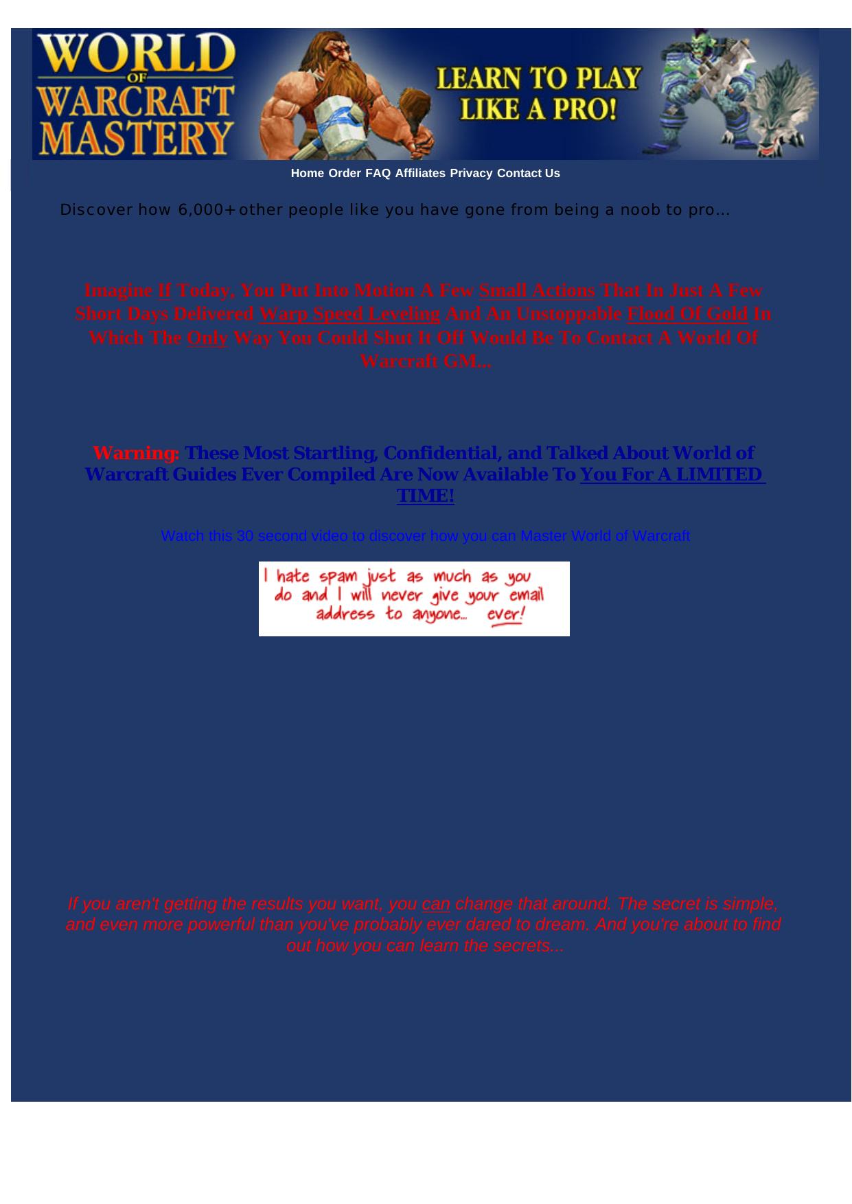 The Original World Of Warcraft Mastery Guide. by Best of Kuszter's Collection