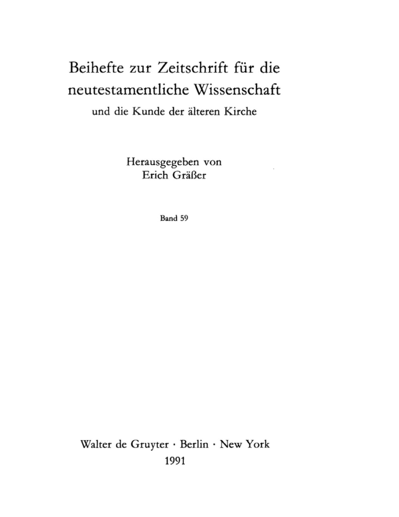The Origins and Early Development of the Antichrist Myth by Gregory C. Jenks
