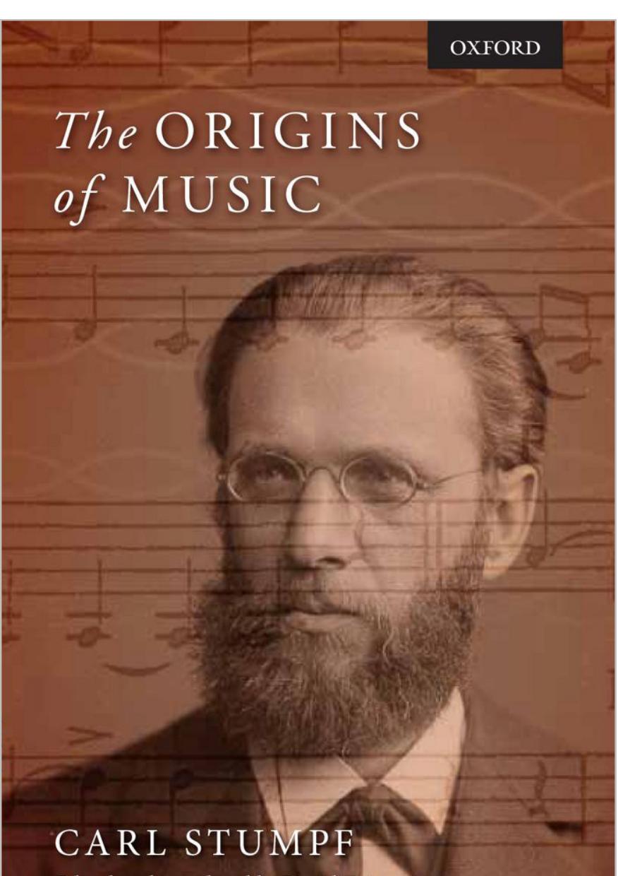 The Origins of Music by Carl Stumpf David Trippett