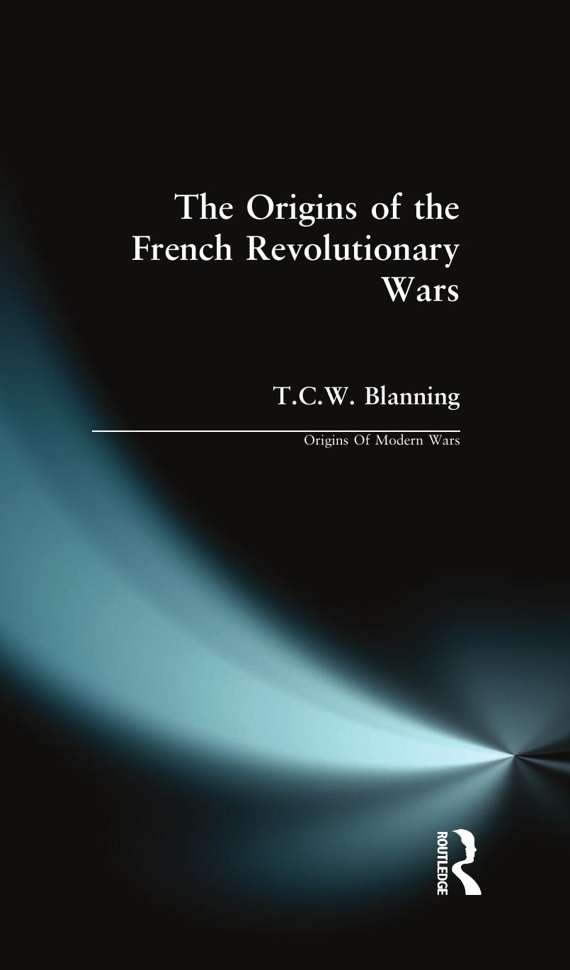The Origins of the French Revolutionary Wars by unknow