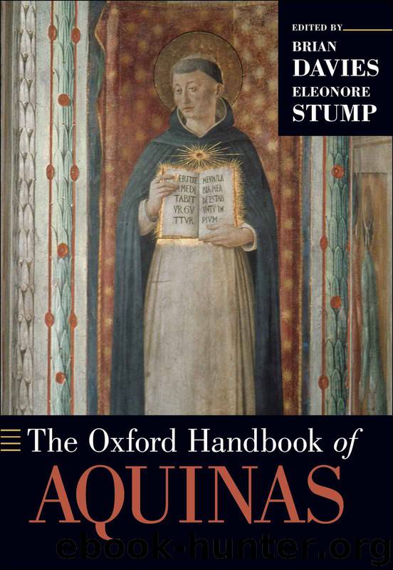 The Oxford Handbook of Aquinas (Oxford Handbooks) by Brian Davies