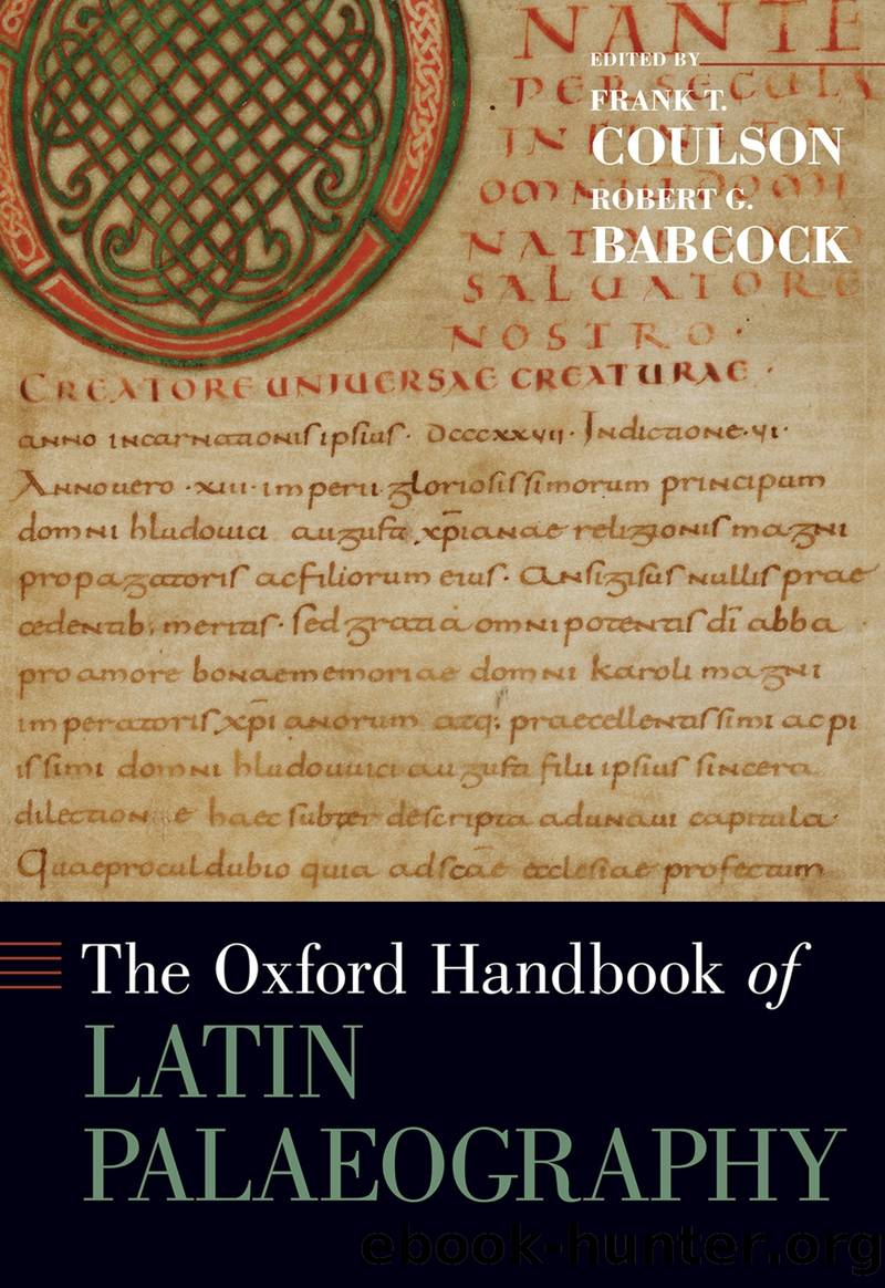 The Oxford Handbook of Latin Palaeography by Frank Coulson;Robert Babcock; & Robert Babcock