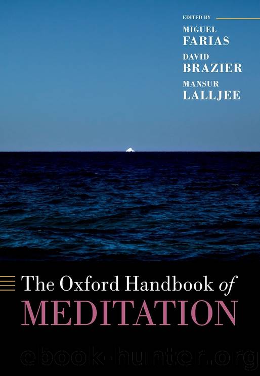 The Oxford Handbook of Meditation by Miguel Farias & David Brazier & Mansur Lalljee