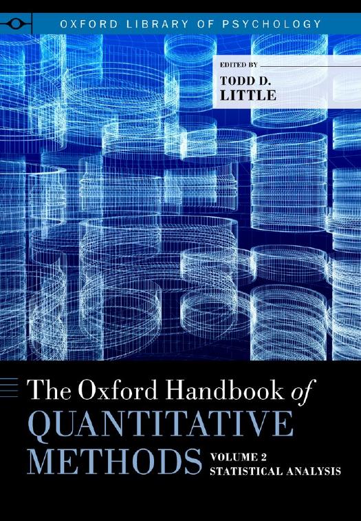The Oxford Handbook of Quantitative Methods, Vol.2: Statistical Analysis by Todd Little