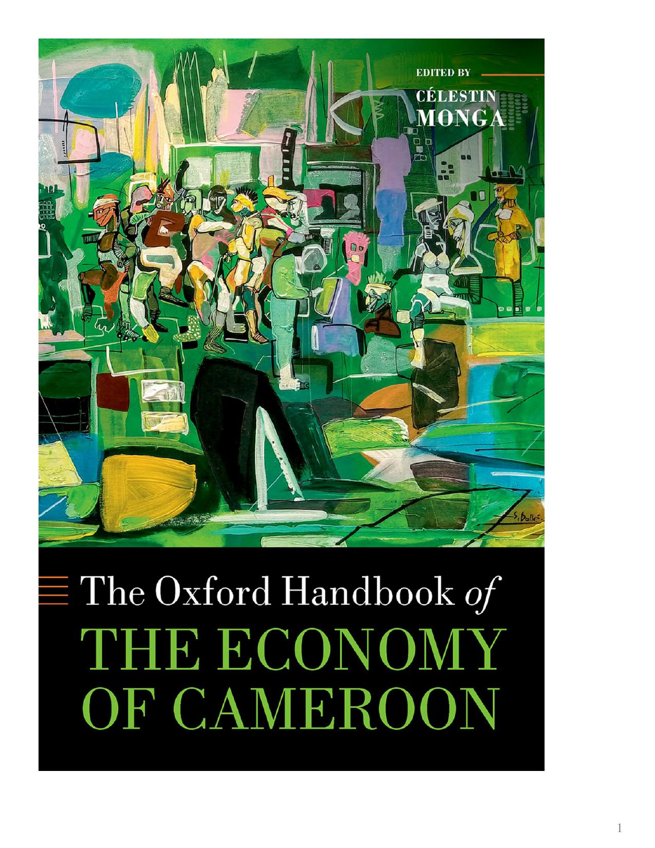 The Oxford Handbook of the Economy of Cameroon by Célestin Monga