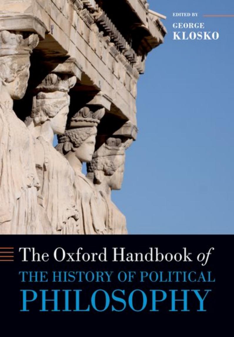 The Oxford Handbook of the History of Political Philosophy by Unknow