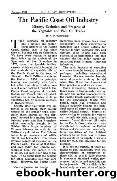 The Pacific Coast oil industry by Unknown