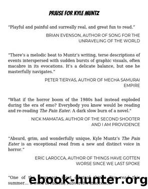 The Pain Eater by Kyle Muntz
