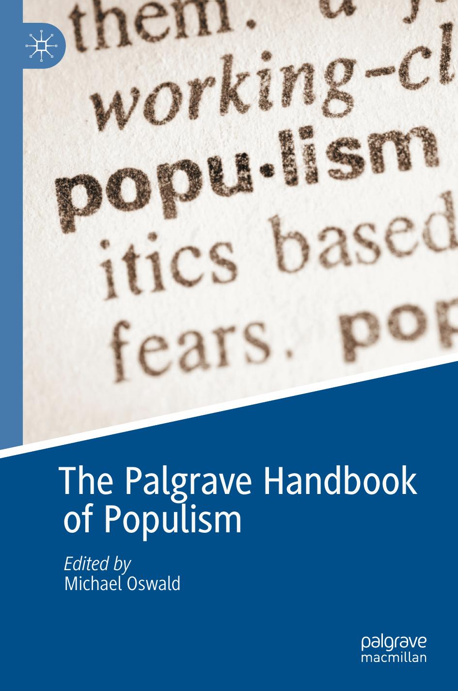 The Palgrave Handbook of Populism by Michael Oswald