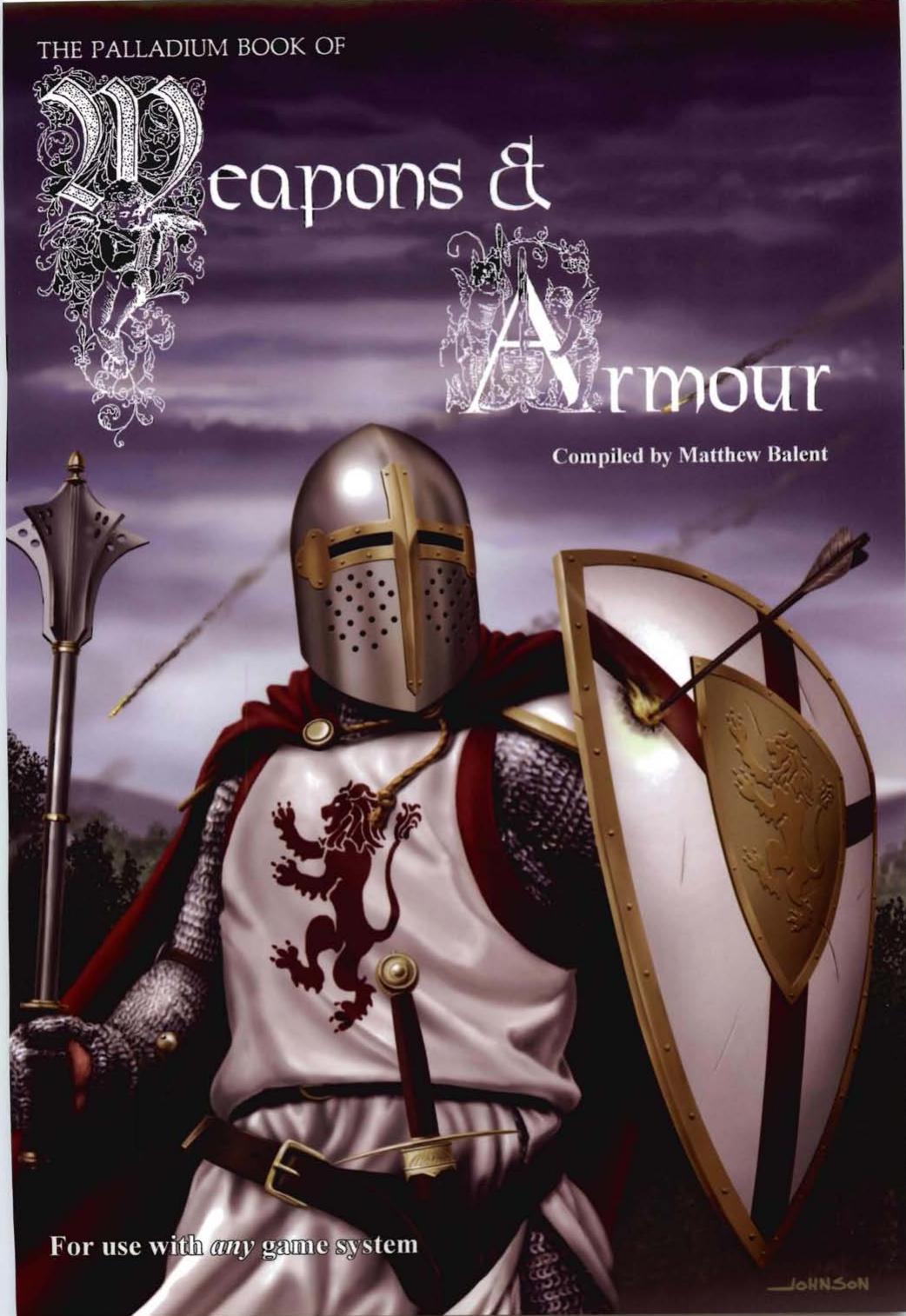 The Palladium Book of Weapons and Armor 3E by PAL401P