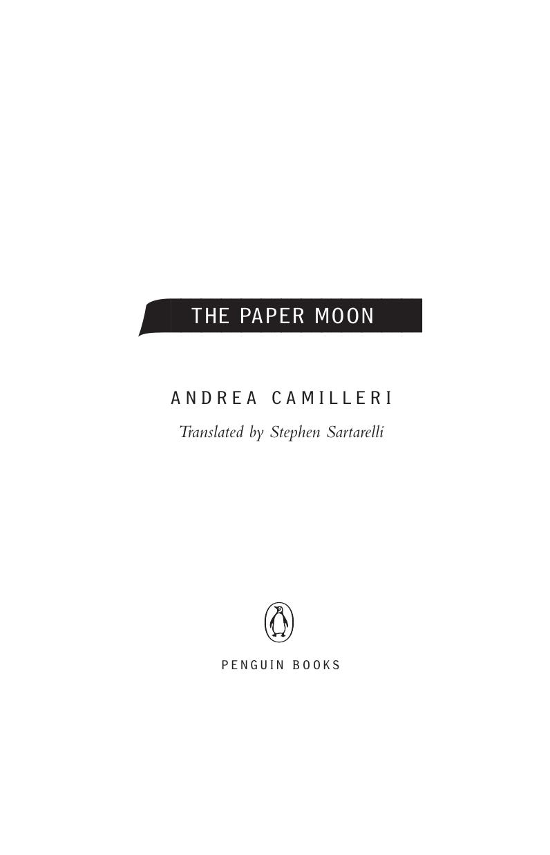 The Paper Moon by Andrea Camilleri