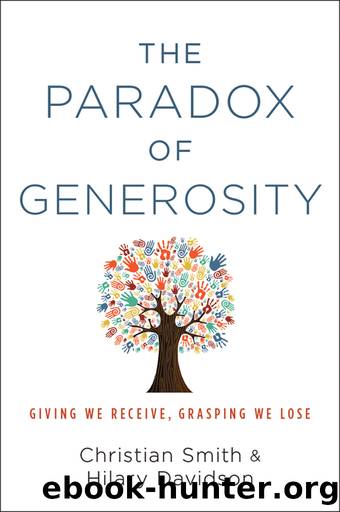 The Paradox of Generosity by Christian Smith