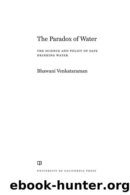 The Paradox of Water by Bhawani Venkataraman;