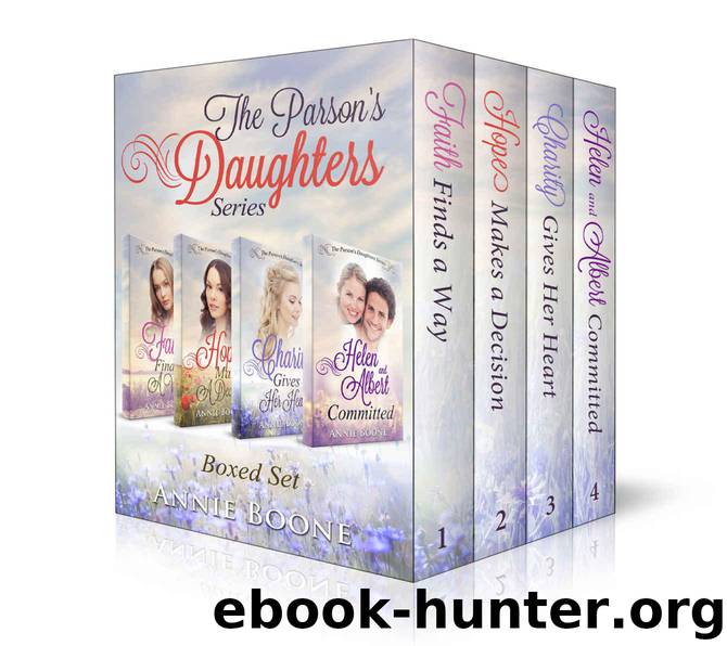 The Parson's Daughters Boxed Set: Sweet and Clean Christian Romance - 4 Book Bundle by Boone Annie