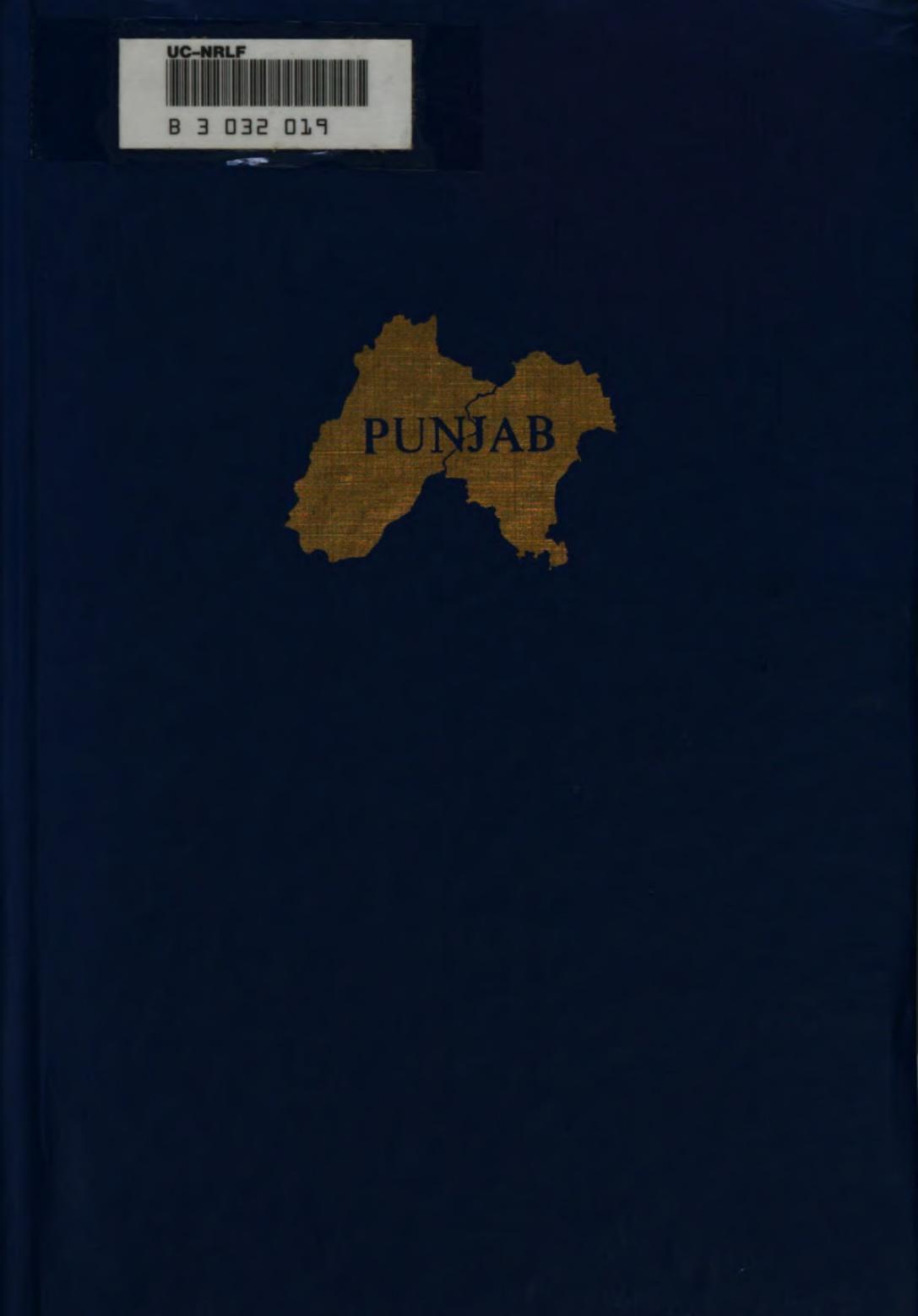 The Partition of the Punjab, 1947 : a compilation of official documents (Volume 1 of 4) by Mian Muhammad Sadullah; Punjab Boundary Commission. India