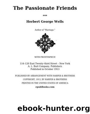 The Passionate Friends by Herbert George Wells