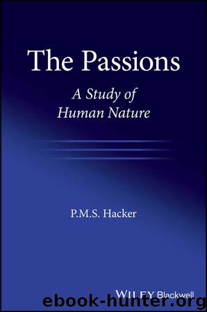 The Passions by P. M. S. Hacker