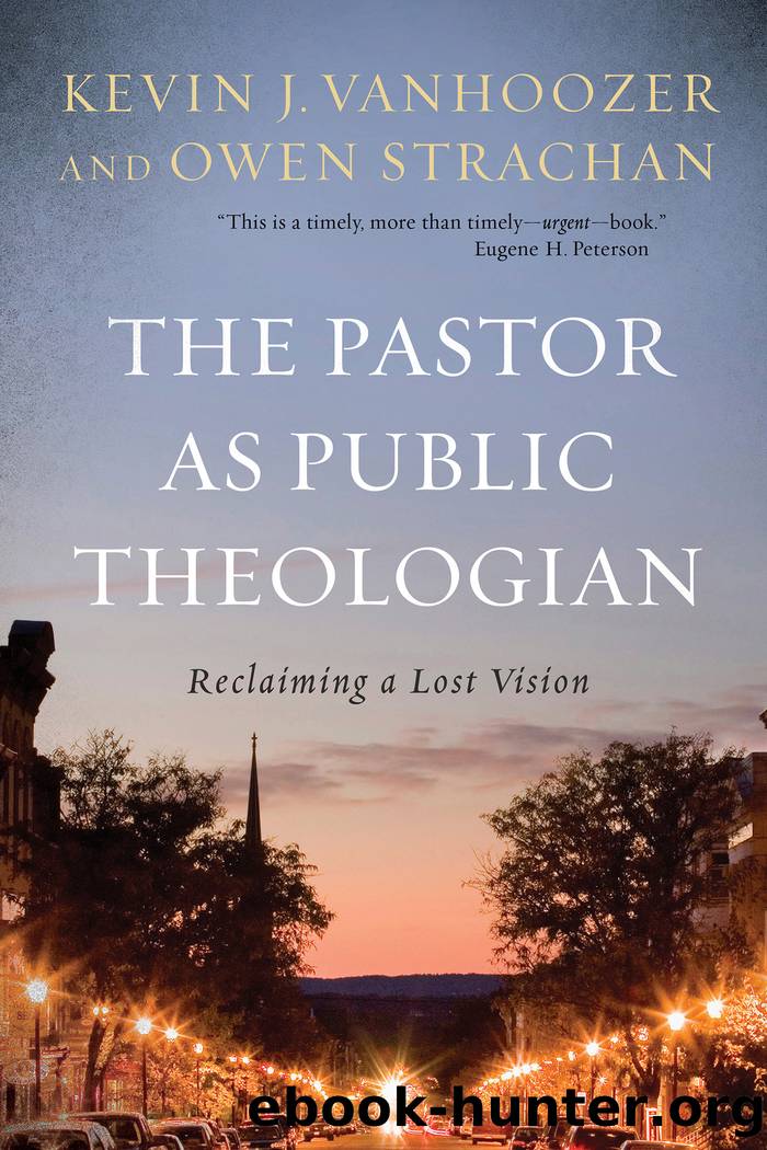 The Pastor as Public Theologian by Kevin J. Vanhoozer