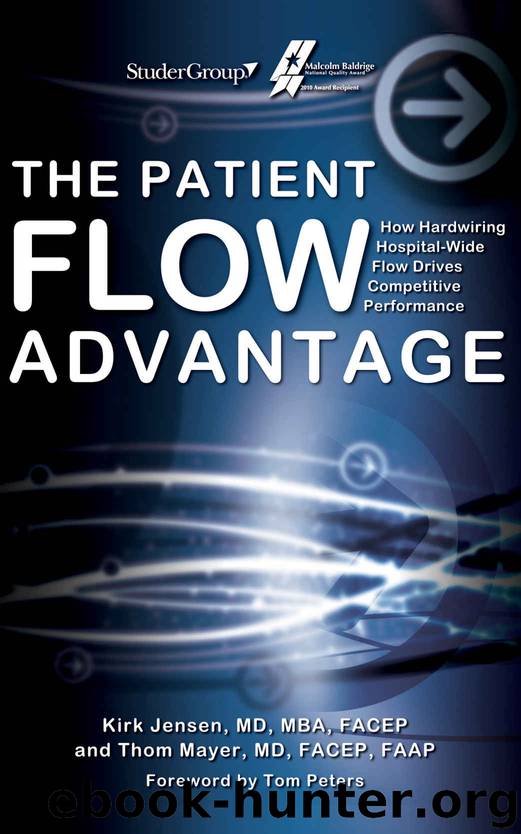The Patient Flow Advantage: How Hardwiring Hospital-Wide Flow Drives Competitive Performance by Jensen Kirk & Mayer Thom