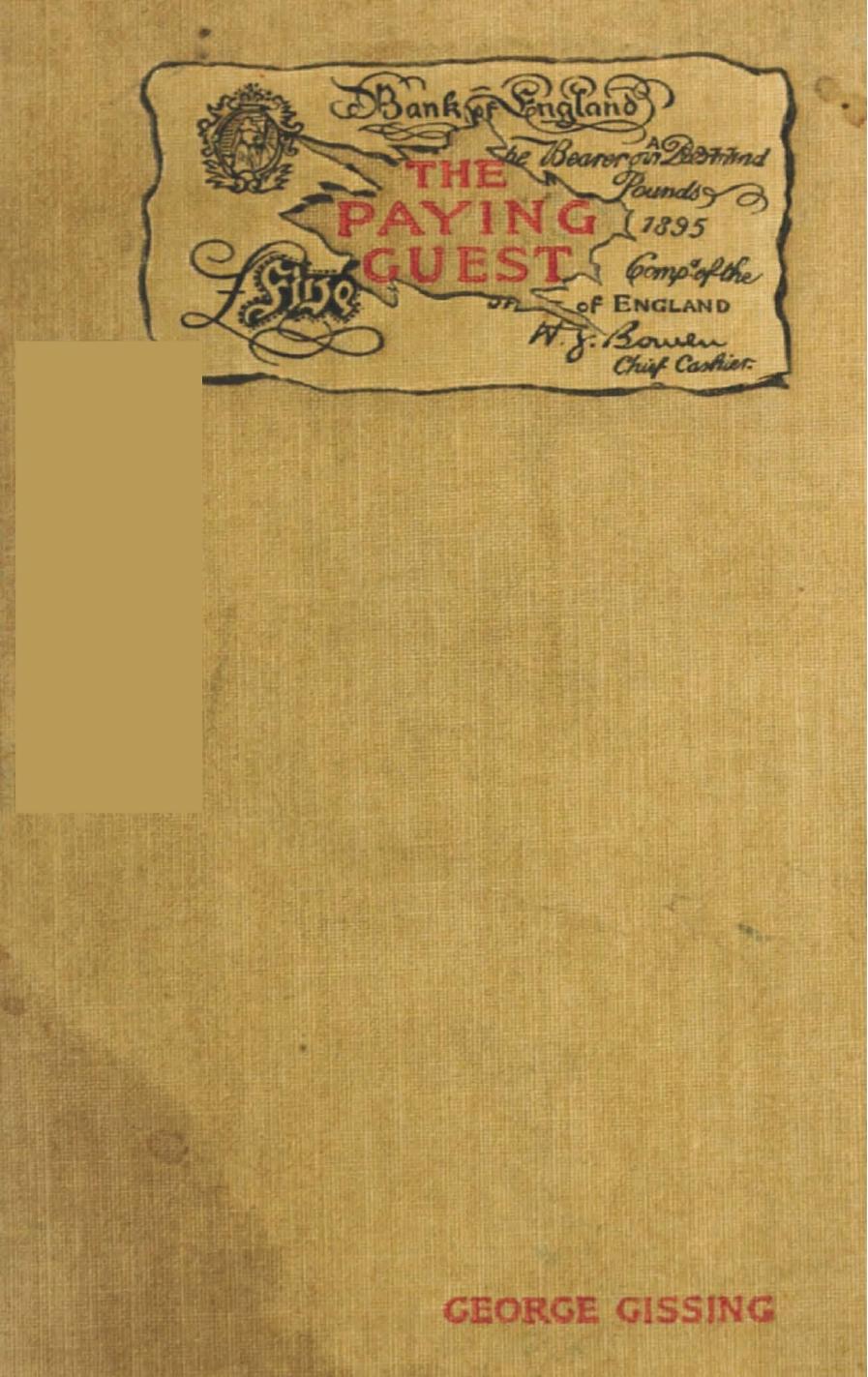 The Paying Guest by George Gissing