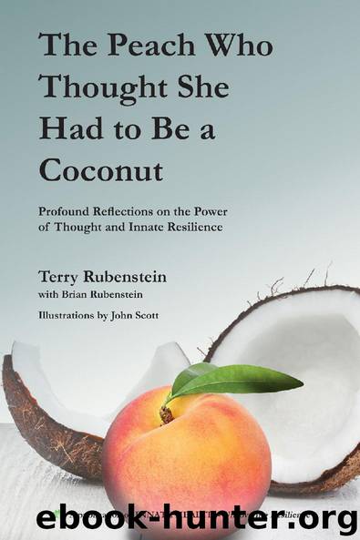 The Peach Who Thought She Had to Be a Coconut by Terry Rubenstein & Brian Rubenstein