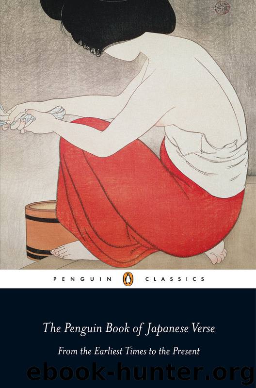 The Penguin Book of Japanese Verse by Geoffrey Bownas & Anthony Thwaite