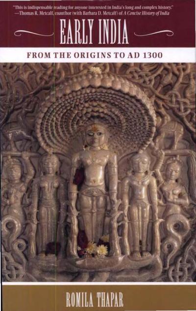 The Penguin History of Early India From The Origins TO AD 1300 by Romila Thapar