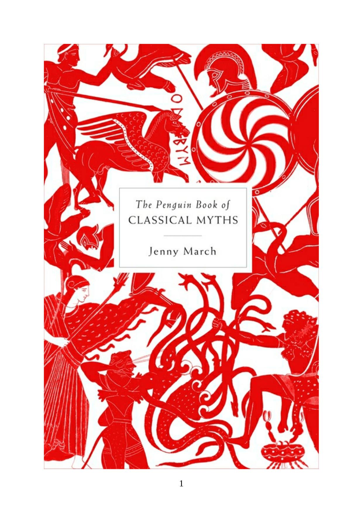 The Penguin book of classical myths by Jenny March