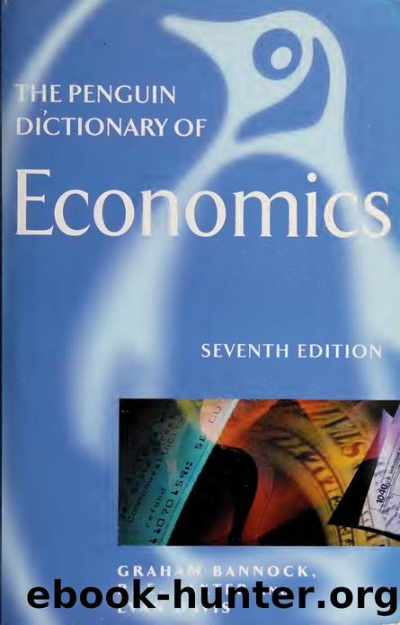 The Penguin dictionary of economics by Bannock Graham
