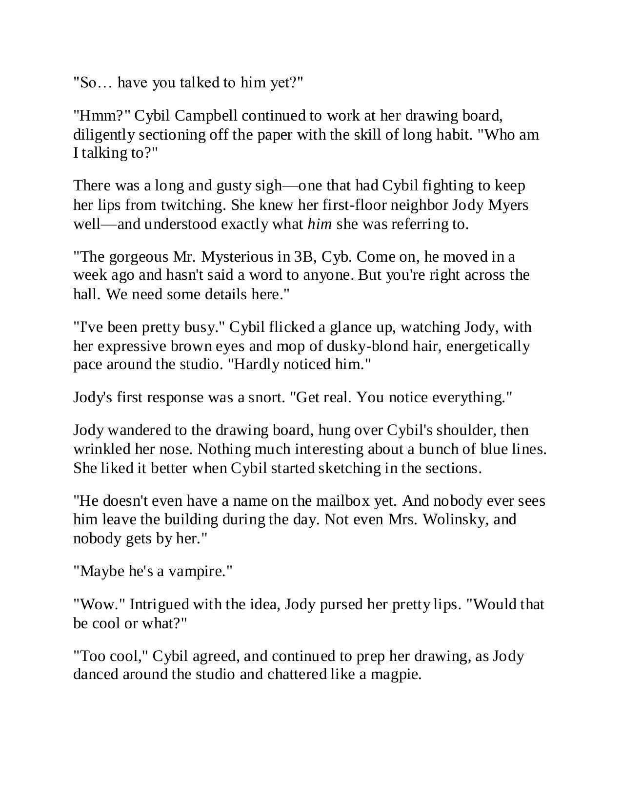 The Perfect Neighbor-Cybil-Macgregors 11-Nora Roberts(1999) by ahoffman