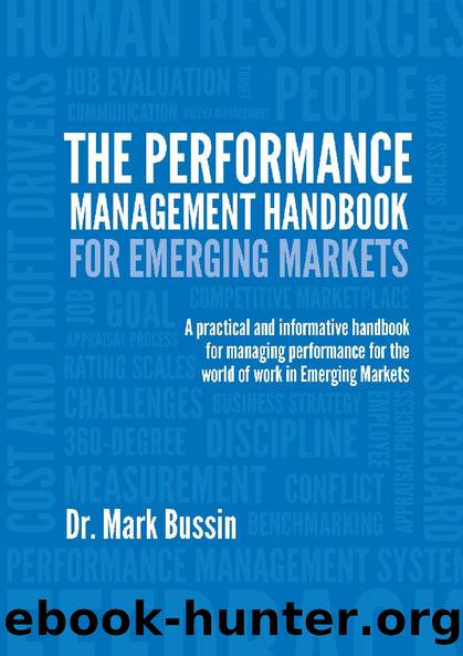 The Performance Management Handbook for Emerging Markets by Unknown