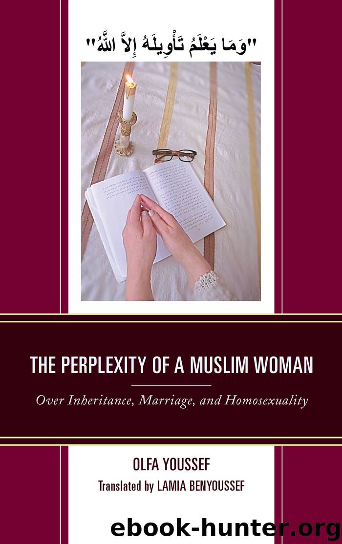 The Perplexity of a Muslim Woman by Youssef Olfa; Benyoussef Lamia;