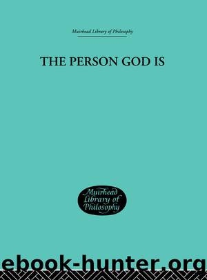 The Person God Is by Bertocci Peter A Peter A.;