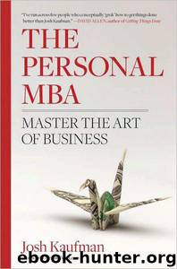 The Personal MBA: Master the Art of Business by Josh Kaufman